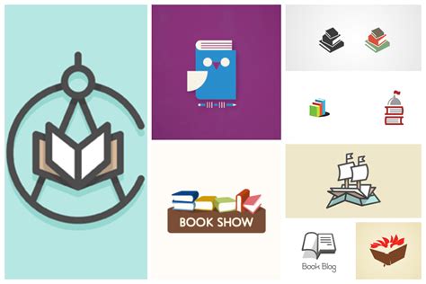 35 Book Based Logo Designs - Inspirationfeed