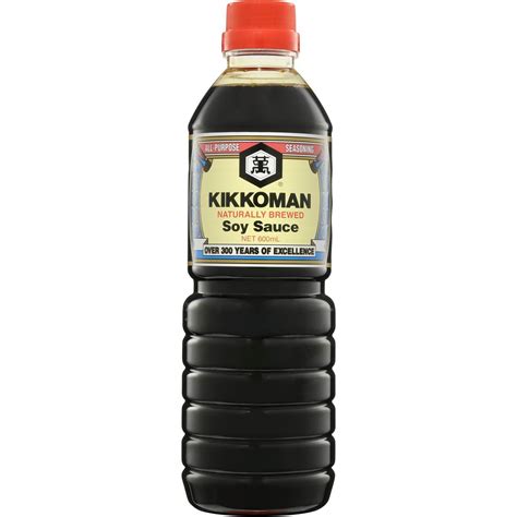 Kikkoman Soy Sauce Soy 600ml | Woolworths