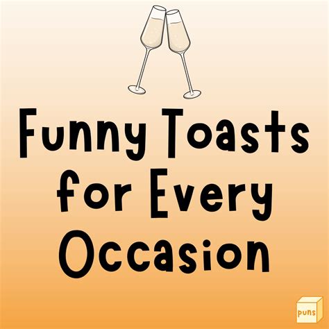 60+ Funny Toasts for Drinking, Parties, and Cheers - Box of Puns