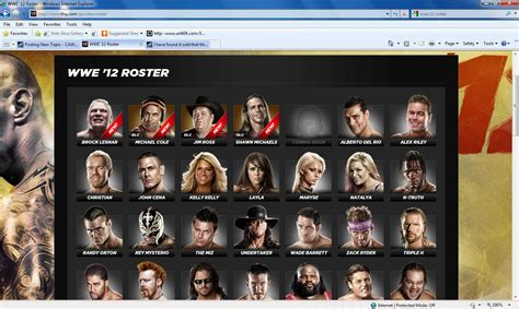 New mystery superstar on wwe 12 roster website - WWE'12 - CAWs.ws Forum