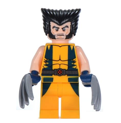 Lego Wolverine 6866 Super Heroes X-men Minifigure - Etsy