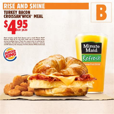 Burger King: Breakfast Coupon Deals - Save Up to 50% (10 Jun - 22 July ...