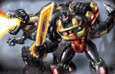 Fall of Cybertron Grimlock by Dan-the-artguy on DeviantArt