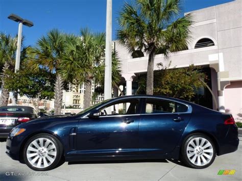 Indigo Blue Metallic 2009 Jaguar XF Premium Luxury Exterior Photo ...