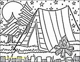 Camping Coloring Pages For Preschoolers At GetColoringscom  Free sketch template