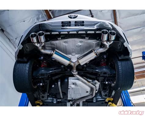 Remark Burnt Stainless Steel Quad-Exit Catback Exhaust System Toyota Corolla Hatchback 2019 ...