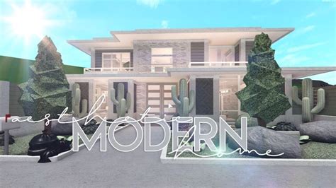 Modern Villa House Bloxburg - bmp-1st