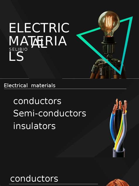 Electrical Materials | PDF | Electrical Resistivity And Conductivity ...