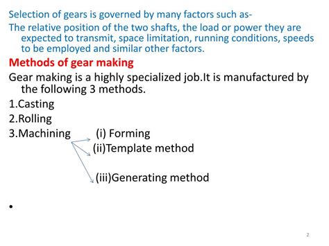 PPT - CH-GEAR CUTTING OPERATIONS PowerPoint Presentation, free download ...