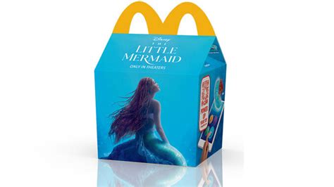 McDonald's Introduces ‘The Little Mermaid’ Happy Meal - Chew Boom