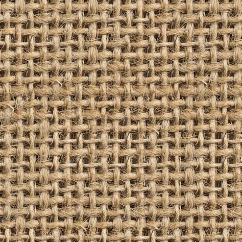 Seamless (Tileable) Fabric Jute Texture Pattern Closeup — Stock Photo ...