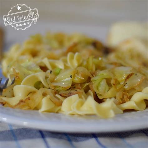 Pan Fried Cabbage & Noodles Recipe - With VIDEO