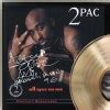 Tupac Shakur 2Pac - All Eyez On Me Gold LP Record Signature Display - Gold Record Outlet Album ...