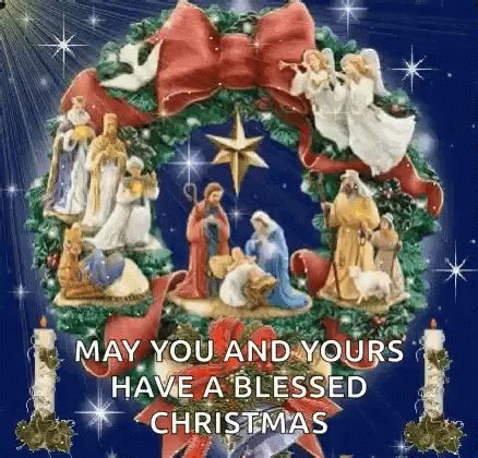 Merry Christmas Blessed Christmas GIF – Merry Christmas Blessed ...