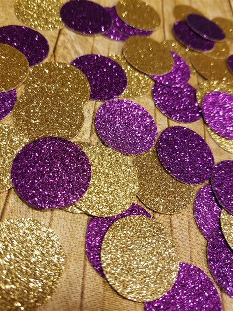 Glitter Confetti Party Confetti Table Confetti Mermaid | Etsy | Purple glitter confetti, Glitter ...