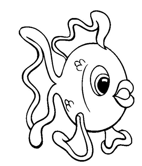 Print & Download - Cute and Educative Fish Coloring Pages