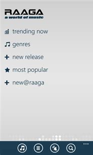 Raaga.com App for Windows Phone