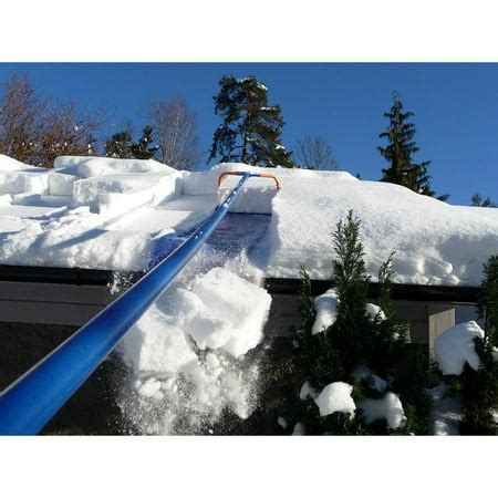 Avalanche AVA500 Original 500 Roof Snow Removal System w/16' Fiberglass Handle - Walmart.com