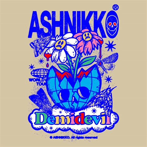 Ashnikko - DEMIDEVIL merch :: Behance