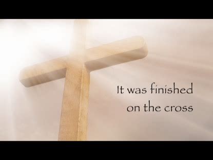 It Was Finished On The Cross Video Worship Song Track with Lyrics | Regi Stone | SermonSpice