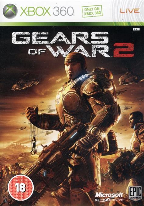 Gears of War 2 (2008) box cover art - MobyGames