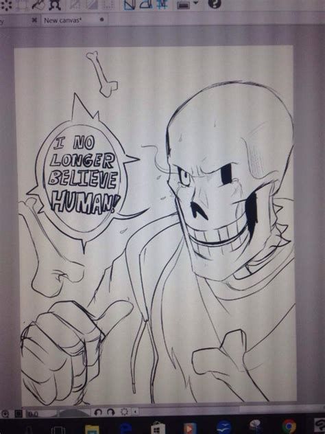 Disbelief papyrus fanart (repost) | Undertale Amino