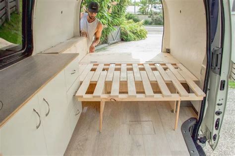 Cama para Furgoneta Camper: Cómo construirla y 17 diseños e ideas