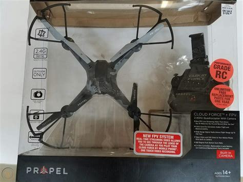 Propel Cloud Rider Drone FOR PARTS OR REPAIR ONLY battery, charger and remote | #1860231213