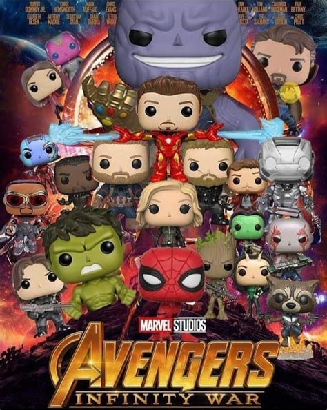 Marvel Studios Avengers: Infinity War Pop Funko | Funko pop avengers, Funko, Pop marvel