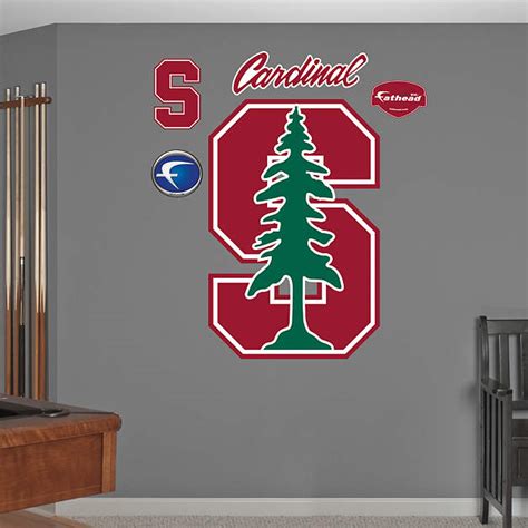 Stanford Cardinal Logo Wall Decal | Shop Fathead® for Stanford Cardinal ...