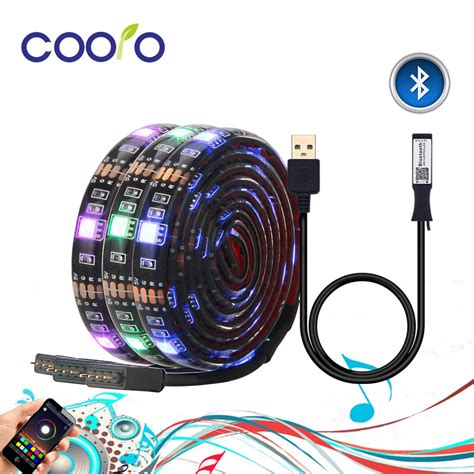 Aliexpress.com : Buy 5V USB Power LED Strip Light RGB Strip 5050 50CM ...