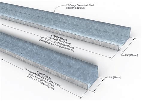 Insulated Concrete Forms: Metal Tracks and Top Ties