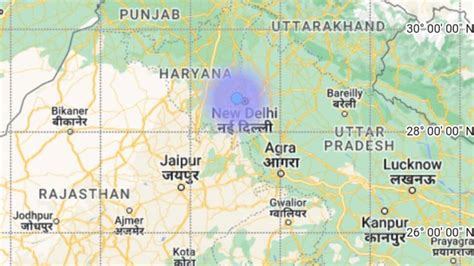 Low Intensity Earthquake Jolts Delhi-NCR Again, Epicentre In West Delhi ...