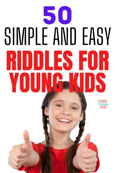 50 Simple and Easy Riddles for Young Kids to Understand | Funny ...