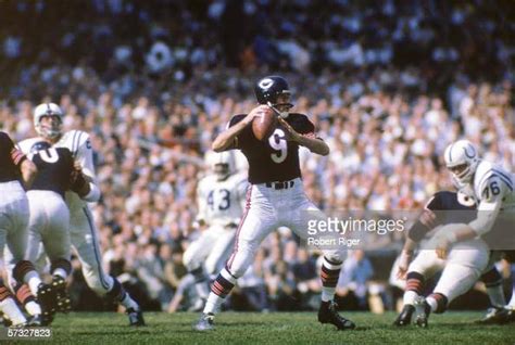 American professional football player Bill Wade, quarterback of the ...