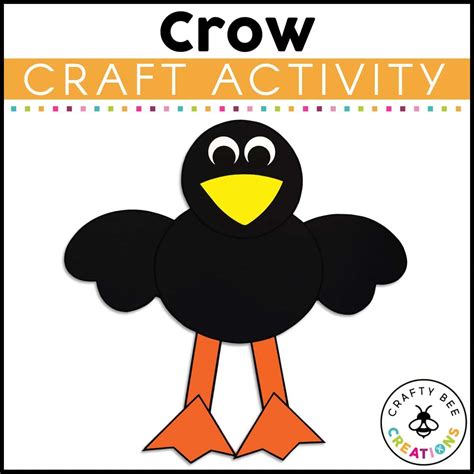 Crow Craft Activity - Crafty Bee Creations