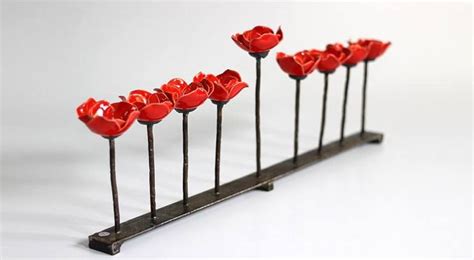 10 modern menorah designs for hanukkah 2016 – Artofit