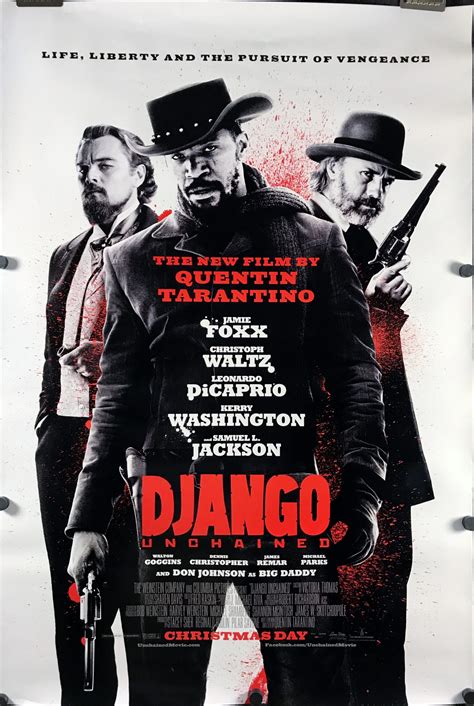 DJANGO UNCHAINED, Original Quentin Tarantino Movie Poster - Original Vintage Movie Posters