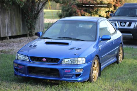 1997 Subaru Impreza Coupe Awd 2. 5 Rs Jdm Wrx Sti World Rally Blue Pearl