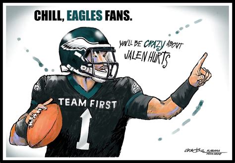 Chill, Eagles fans. You’ll be crazy about Jalen Hurts - al.com