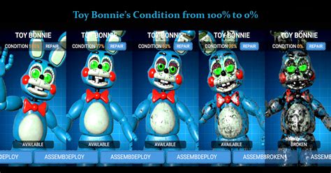 Fnaf Ar Characters Bonnie - Gotasdelluvia