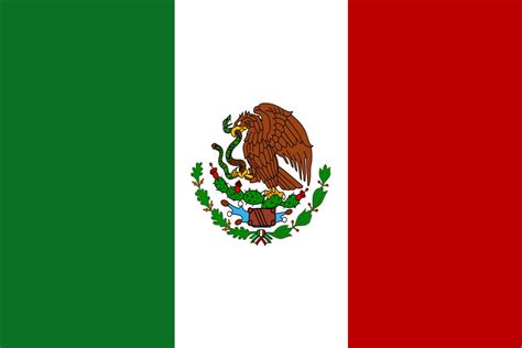 Mexican Flag, drawing free image download