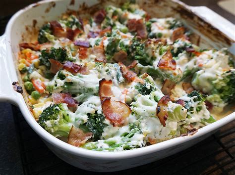 Creamy broccoli bacon casserole | Bijoux & Bits