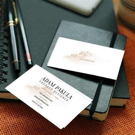 Business card mockup PSD file | Free Download