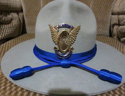 OFFICIAL Issue CHP Campaign hat CALIFORNIA HIGHWAY PATROL W/ Authentic ...