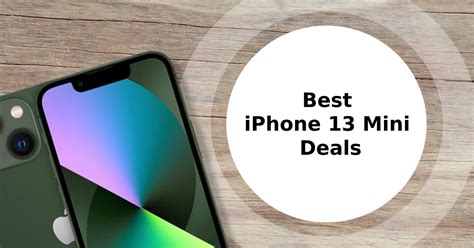 Best iPhone 13 Mini Deals [2024] Refurbished Bargains Await!