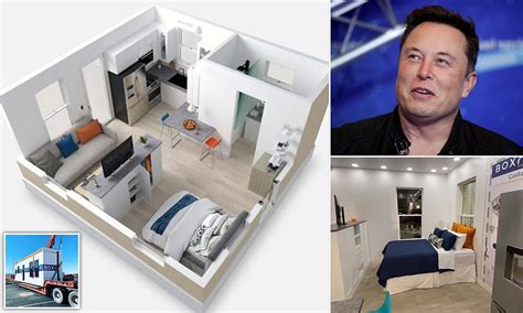 Elon Musk lives in tiny 375 square foot prefab house worth just $50,000 at Boca Chica Starbase ...