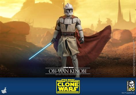 Star Wars Obi-Wan Kenobi Enters The Clone Wars with Hot Toys