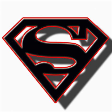 Superman Logo Black And White | Clipart Panda - Free Clipart Images