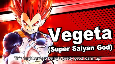 Dragon Ball Xenoverse 2 - Vegeta (Super Saiyan God) - YouTube